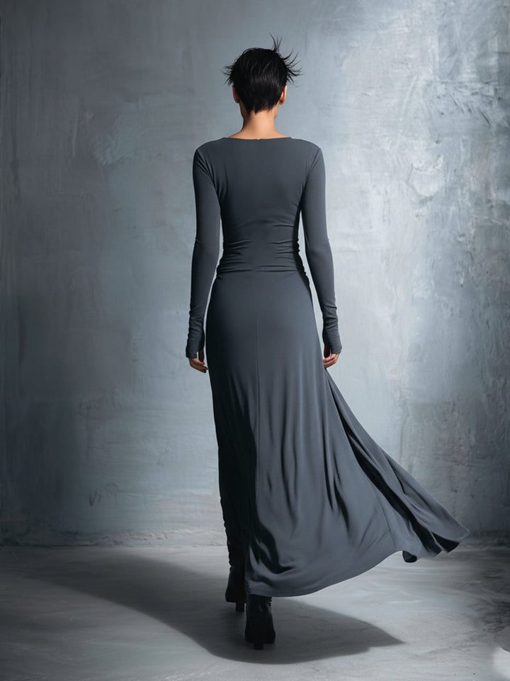 Nerissa Side Knot Maxi Dress