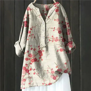 Elidi Button-Front Summer Top