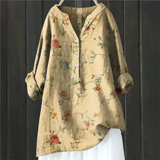 Elidi Button-Front Summer Top