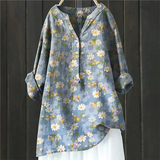 Elidi Button-Front Summer Top