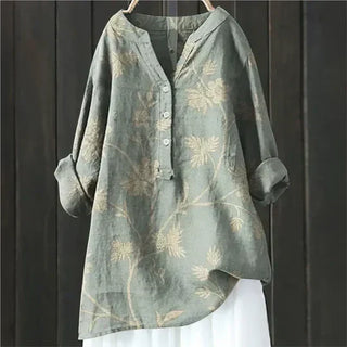 Elidi Button-Front Summer Top