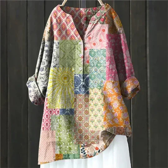 Elidi Button-Front Summer Top