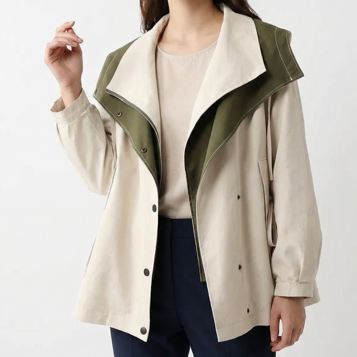 Luna Hooded Drawcord Jacket