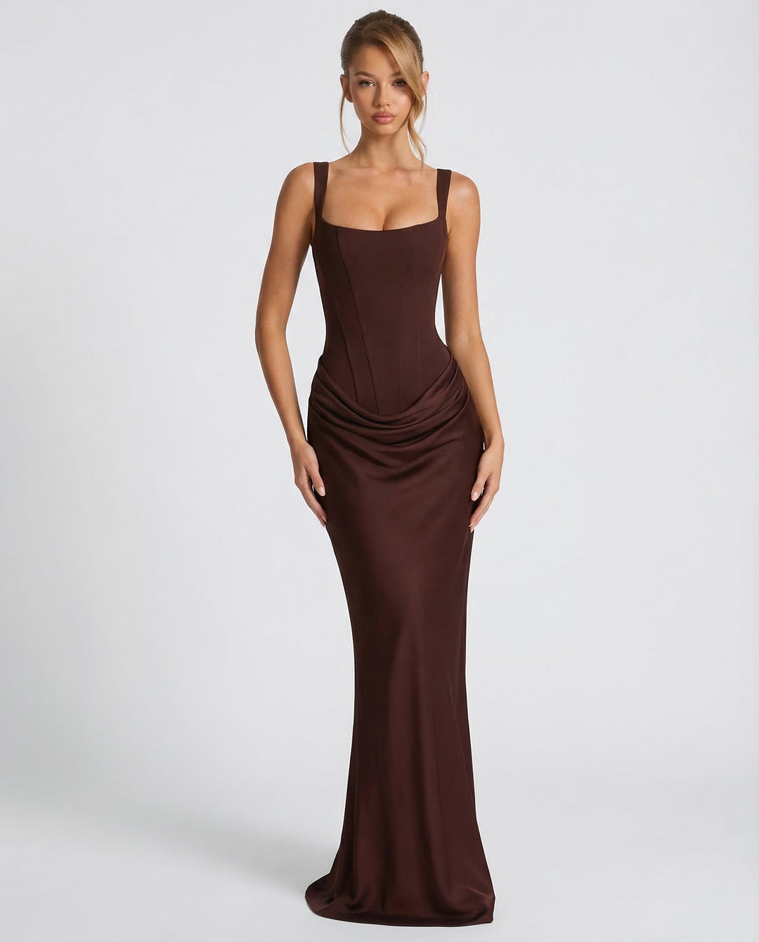 Aurora Corset Maxi Dress