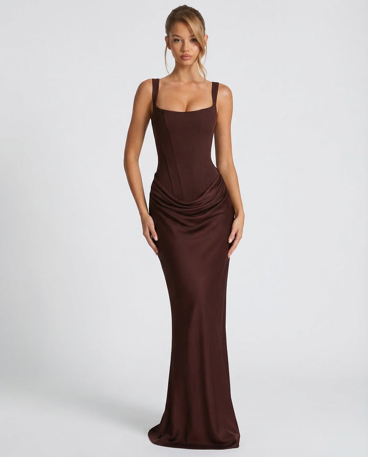Aurora Corset Maxi Dress