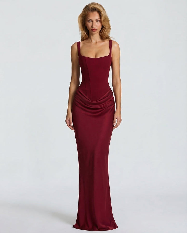 Aurora Corset Maxi Dress