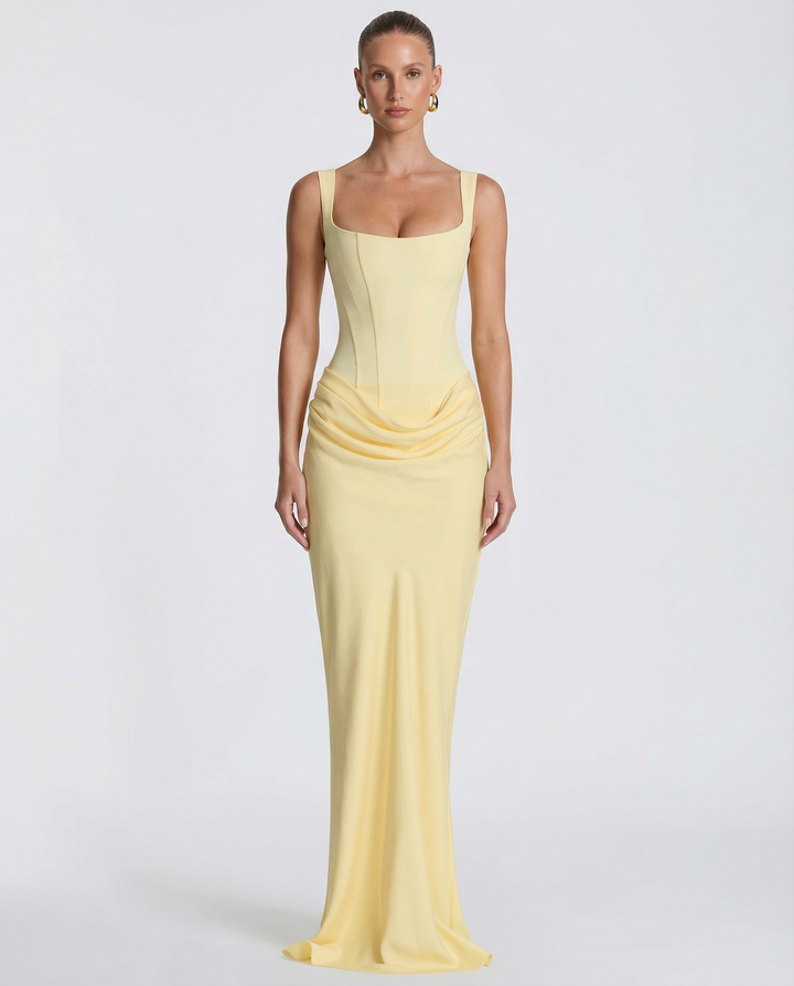 Aurora Corset Maxi Dress