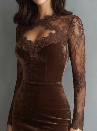 Sofie Keyhole Mini Dress