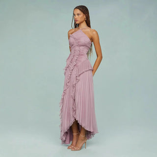 Olaya Ruffled Maxi Dress