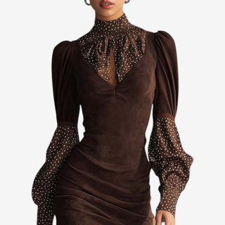 Chaix Beaded Flowing Dress