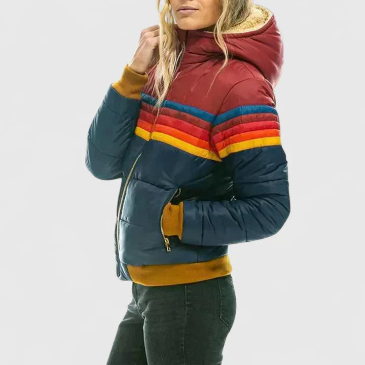 Serenyanna Retro Stripe Jacket