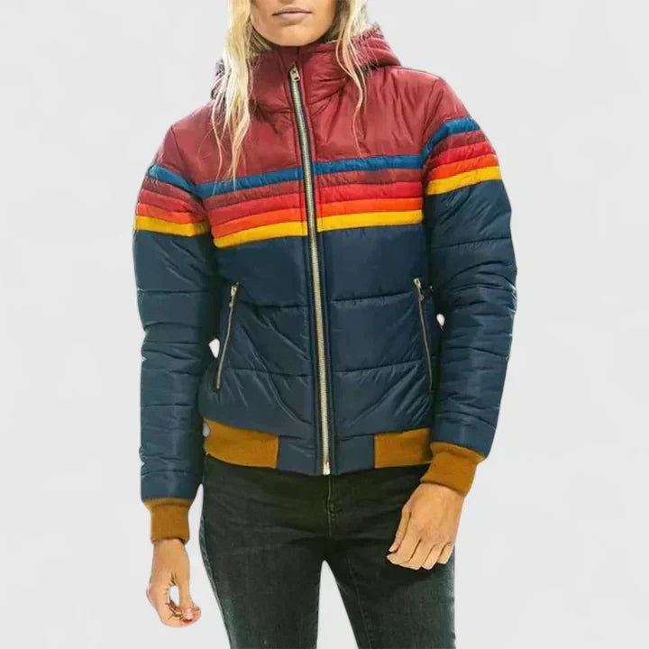 Serenyanna Retro Stripe Jacket