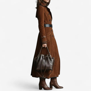 Nathaly Sculpted Trench Coat