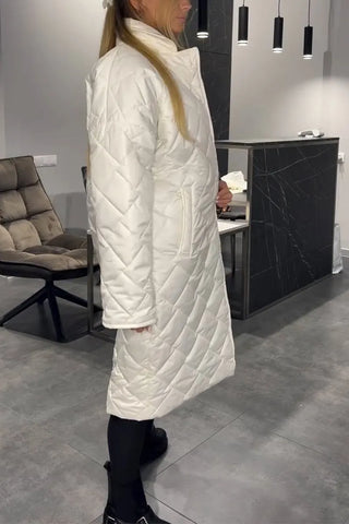 Susan Quilted Long Coat