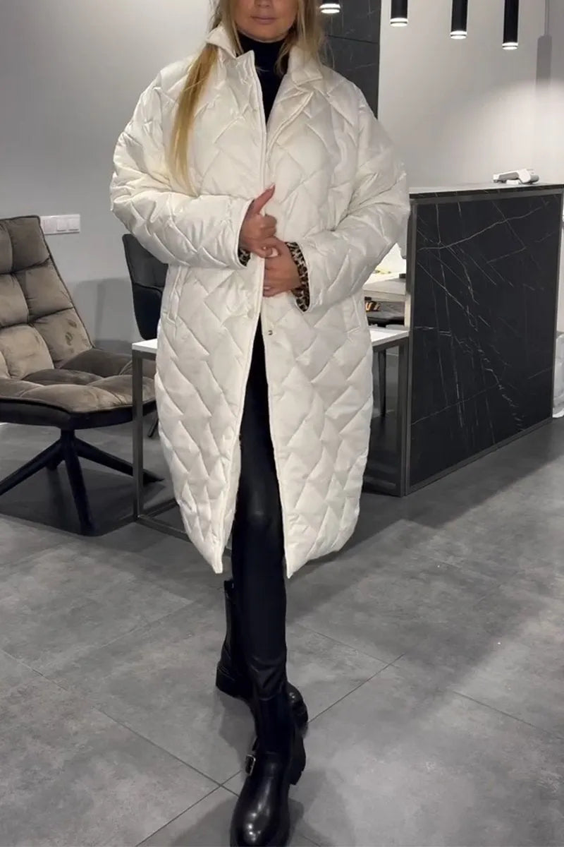 Susan Quilted Long Coat