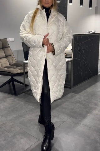 Susan Quilted Long Coat