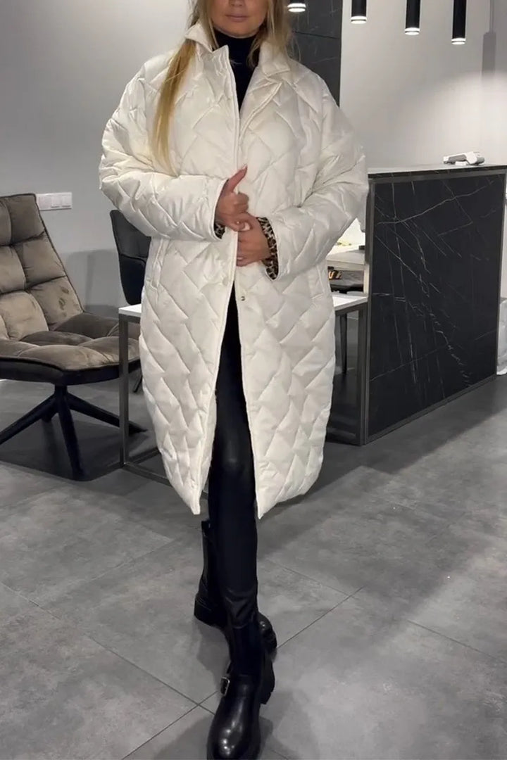Susan Quilted Long Coat