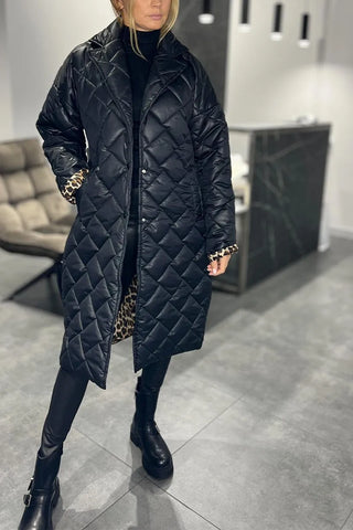 Susan Quilted Long Coat