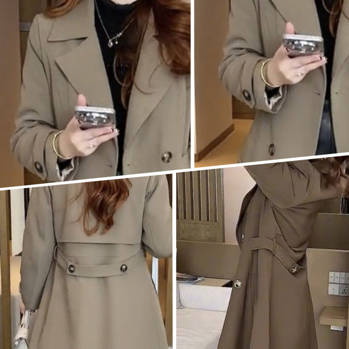 Kolette Tailored Winter Trench Coat