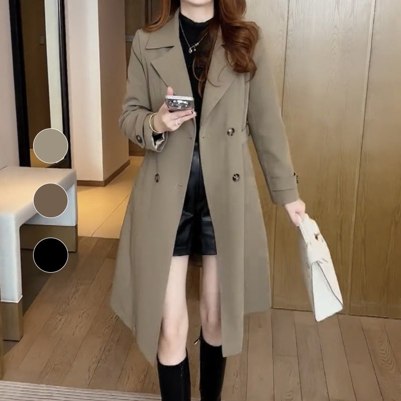 Kolette Tailored Winter Trench Coat
