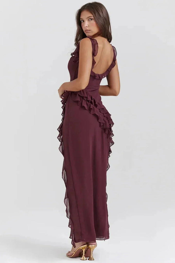 Lara Stylish Slit Maxi Dress