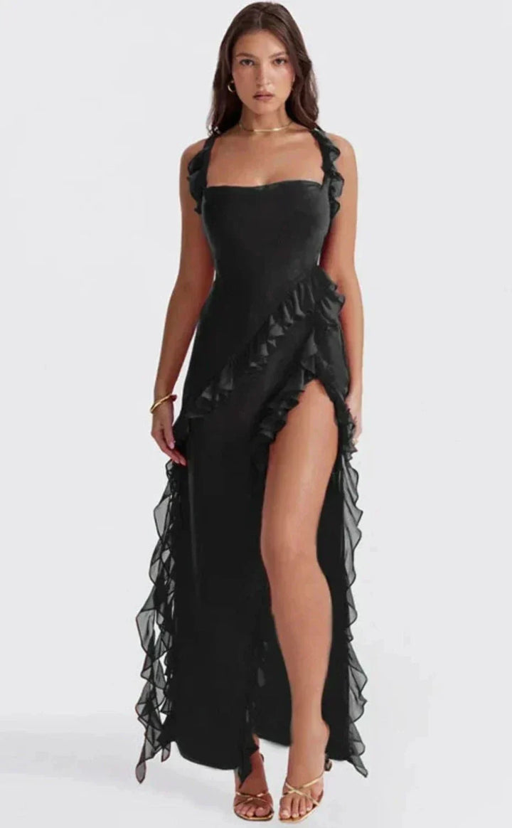 Lara Stylish Slit Maxi Dress