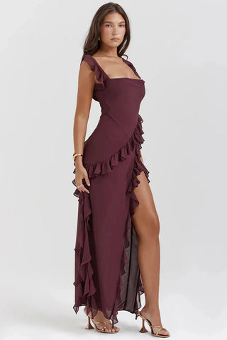 Lara Stylish Slit Maxi Dress
