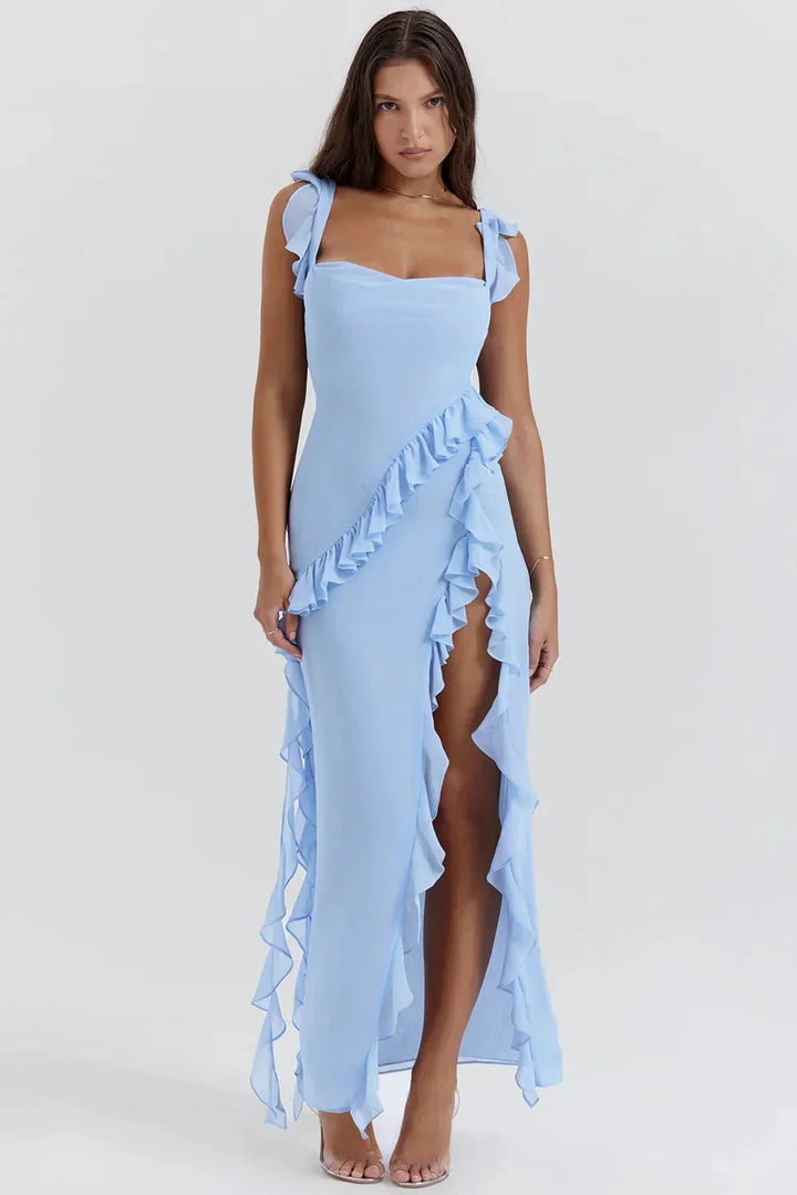 Lara Stylish Slit Maxi Dress