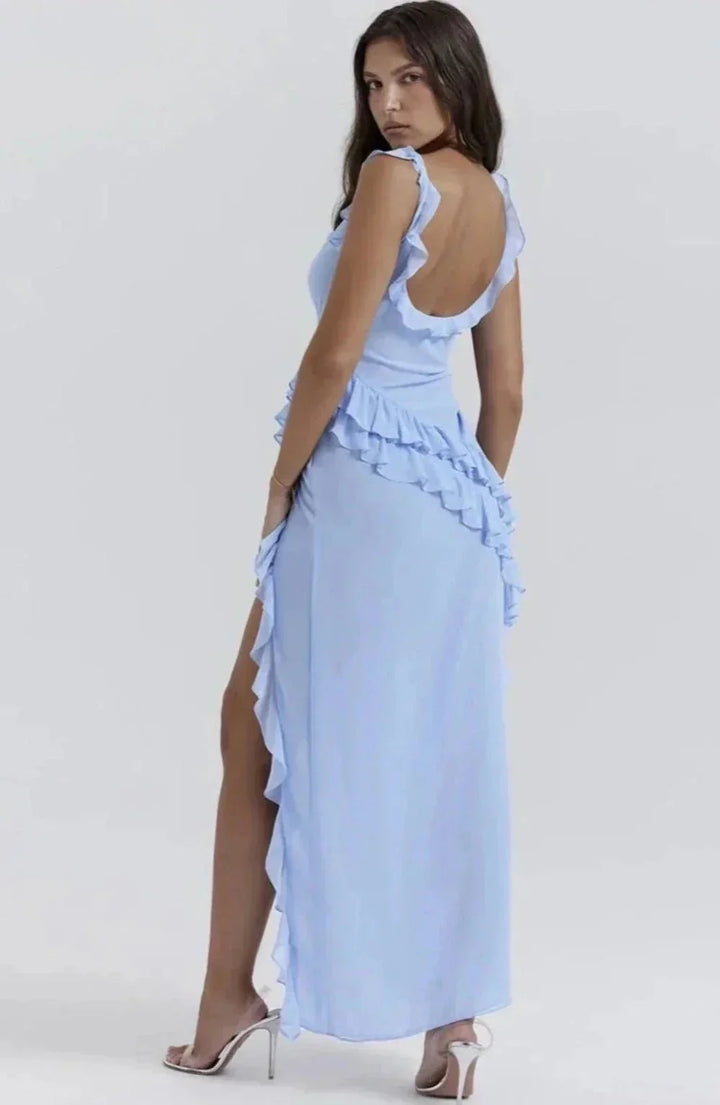 Lara Stylish Slit Maxi Dress