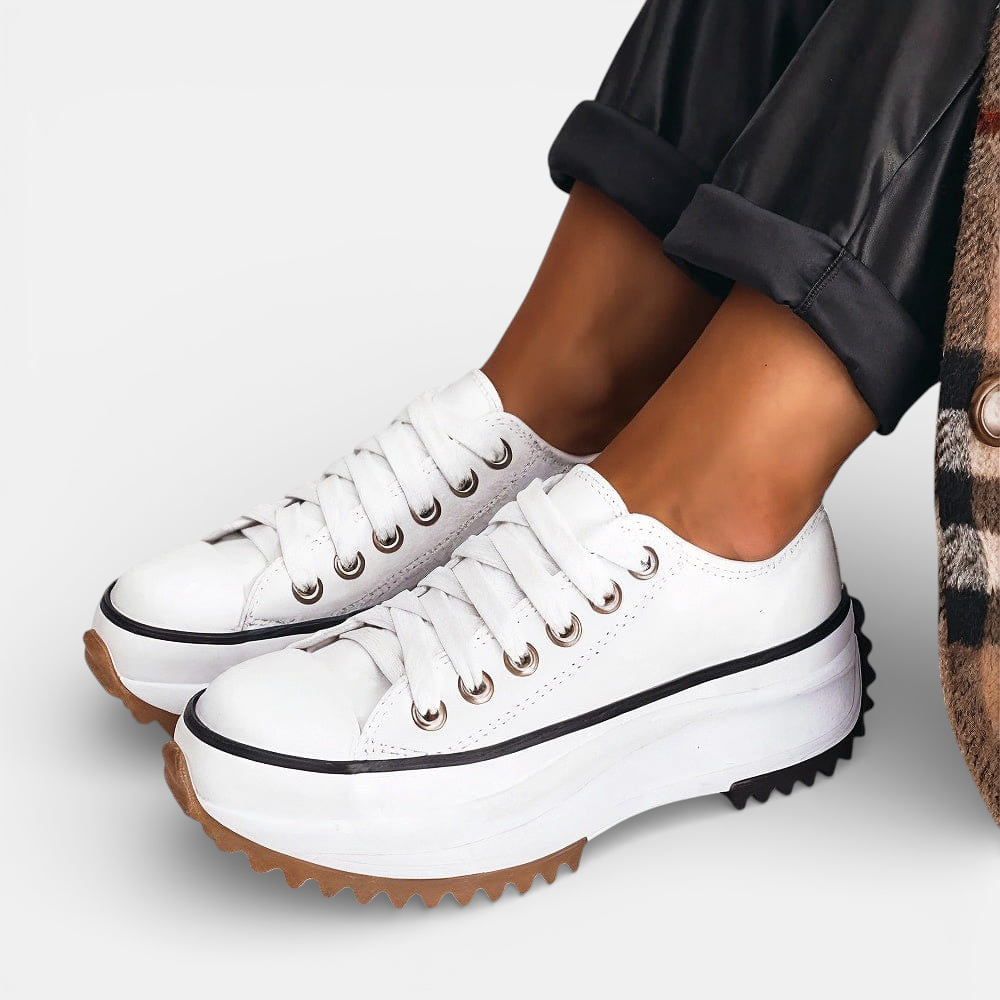 Kelly Platform Lace-Up Sneakers