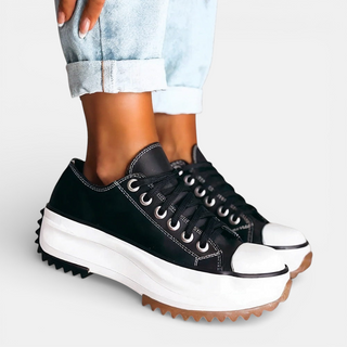 Kelly Platform Lace-Up Sneakers