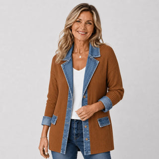 Iona Relaxed Denim-Style Jacket