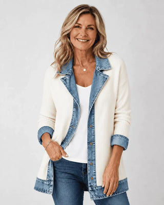 Iona Relaxed Denim-Style Jacket