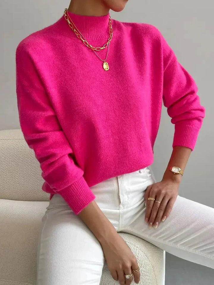 Yvonne High Collar Sweater