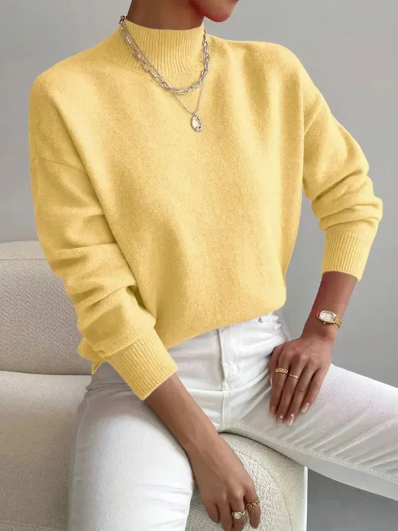 Yvonne High Collar Sweater