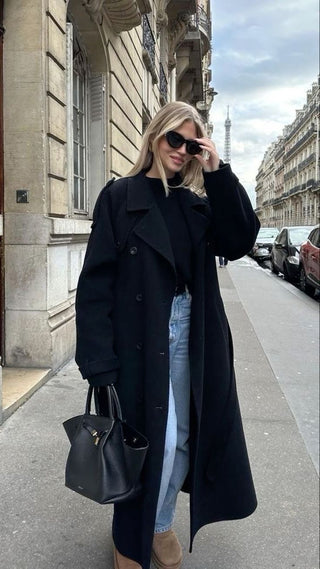 Mina Belted Trench Coat