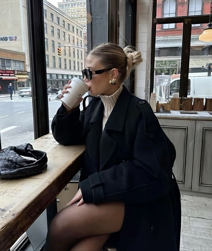 Mina Belted Trench Coat