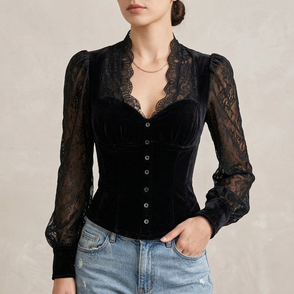 Montaigne Evening Blouse