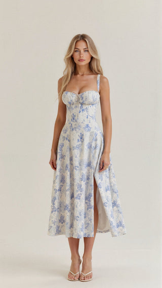 Kiana Waist-Defined Dress