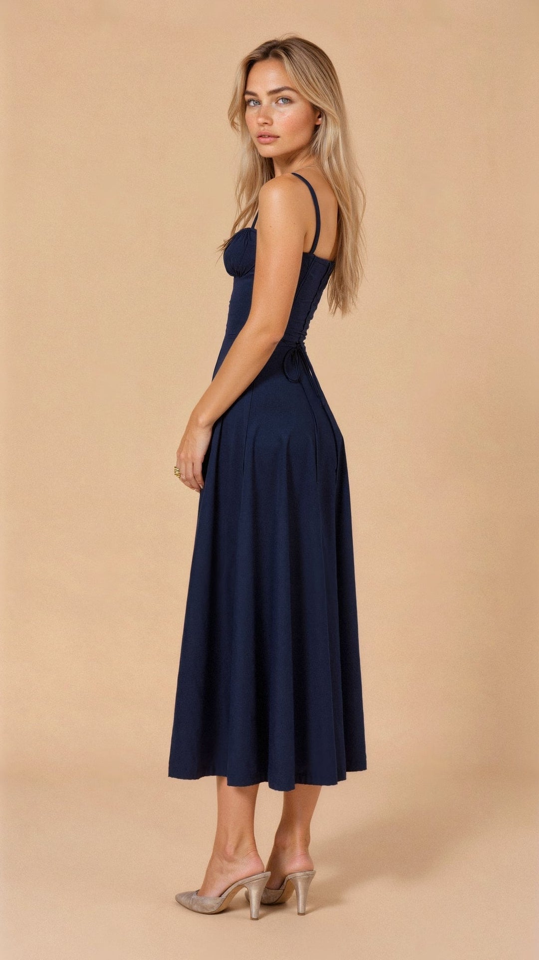 Kiana Waist-Defined Dress