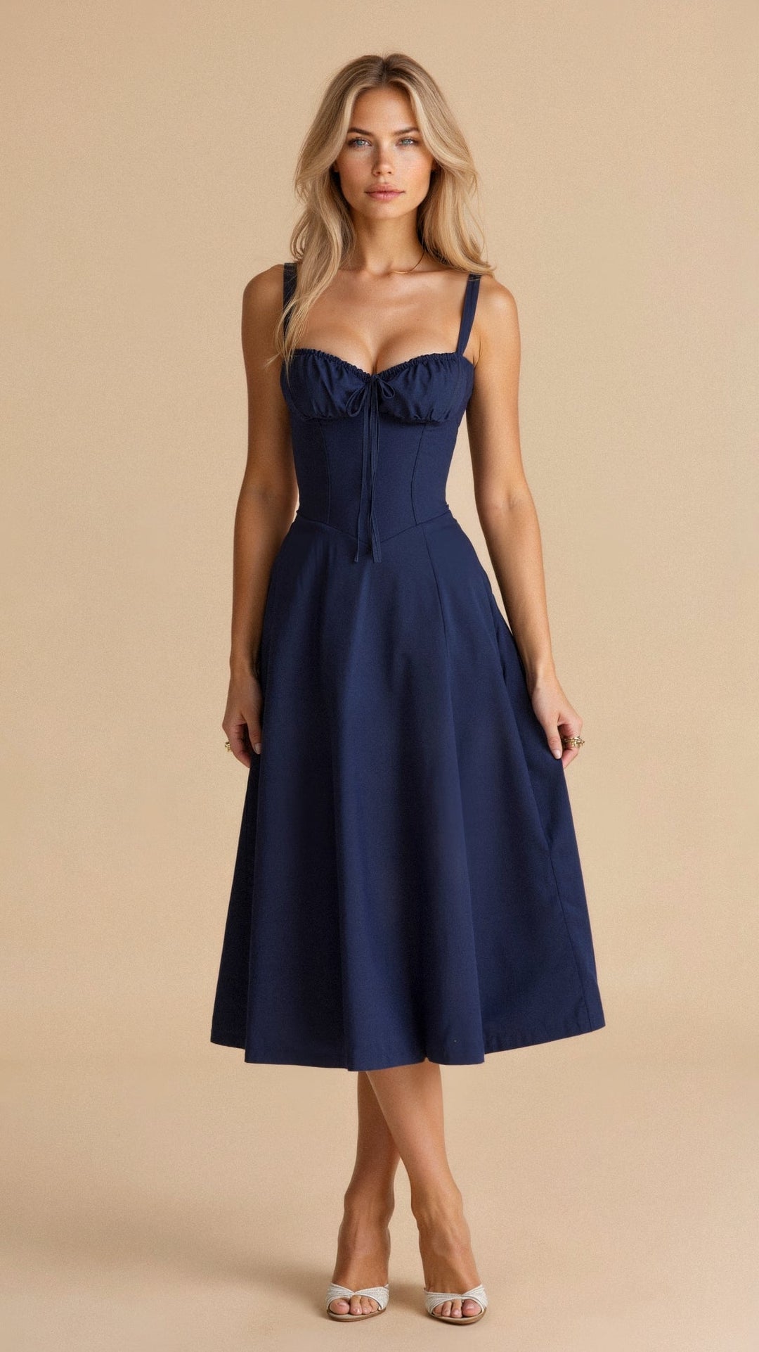 Kiana Waist-Defined Dress