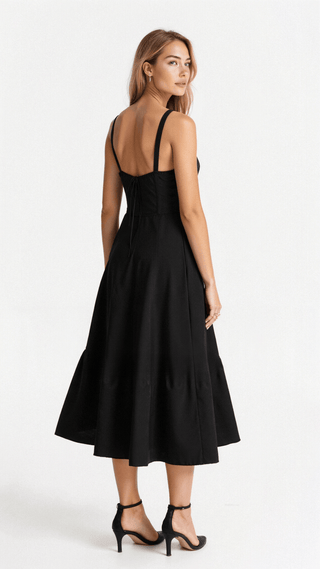 Kiana Waist-Defined Dress