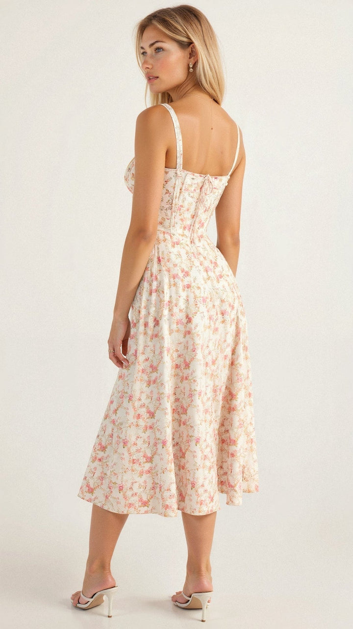 Kiana Waist-Defined Dress