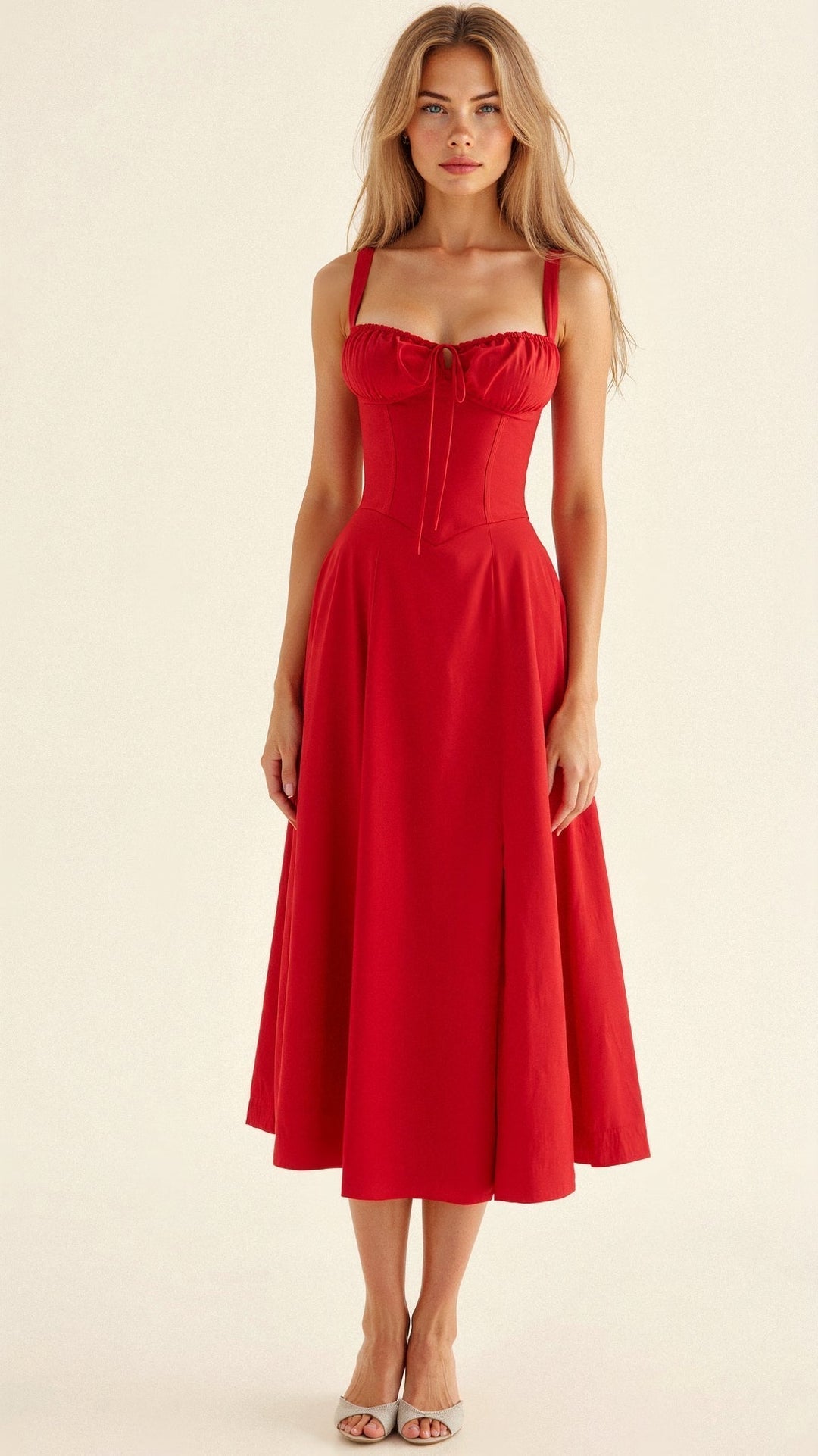 Kiana Waist-Defined Dress