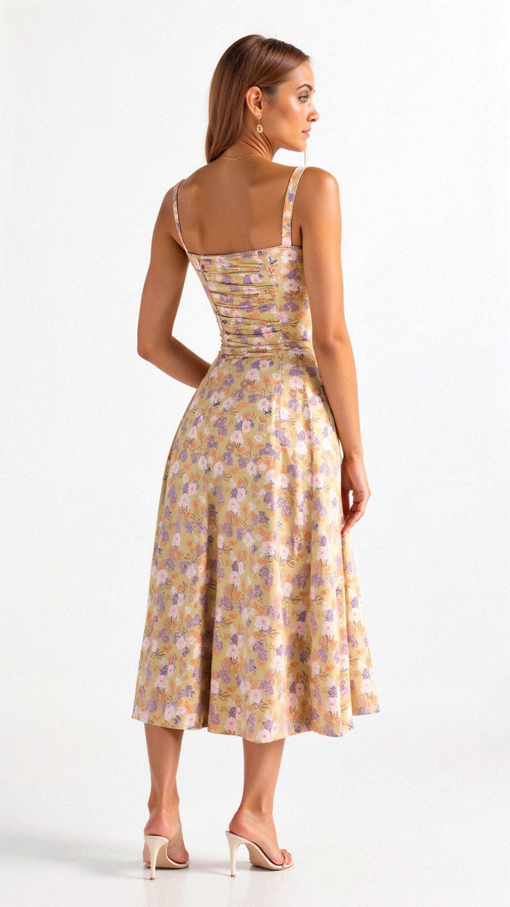 Kiana Waist-Defined Dress