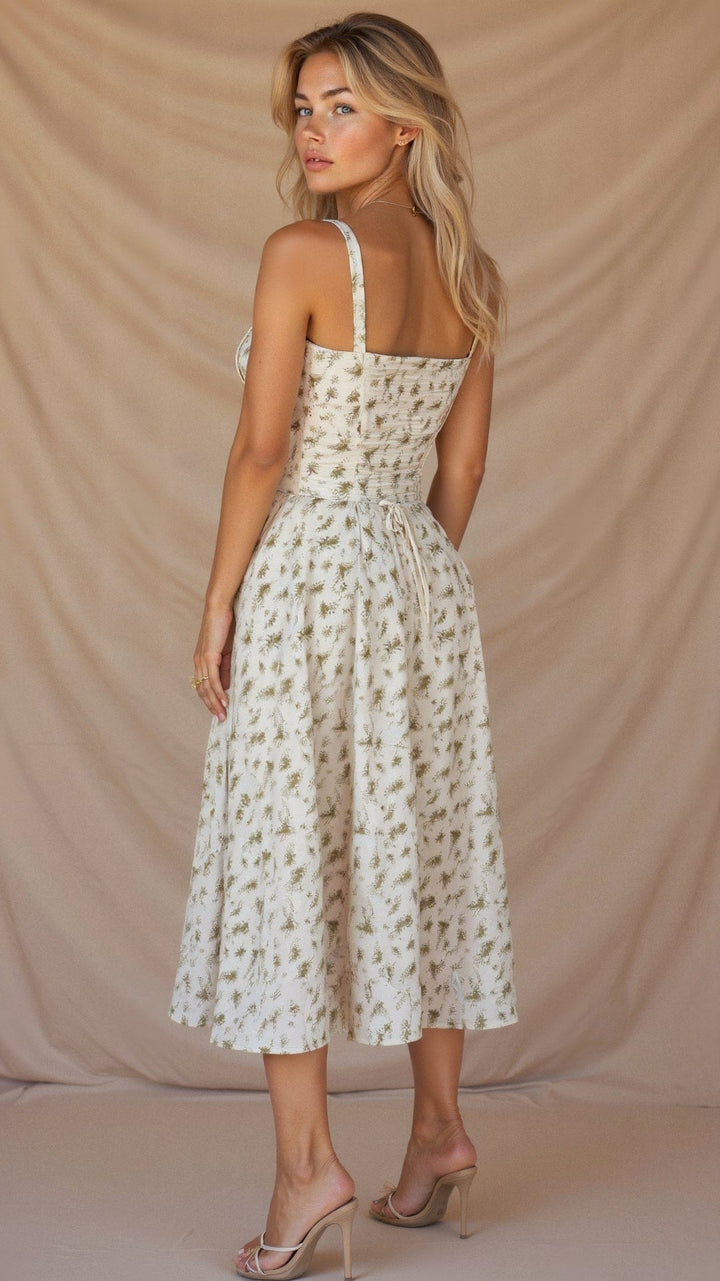 Kiana Waist-Defined Dress