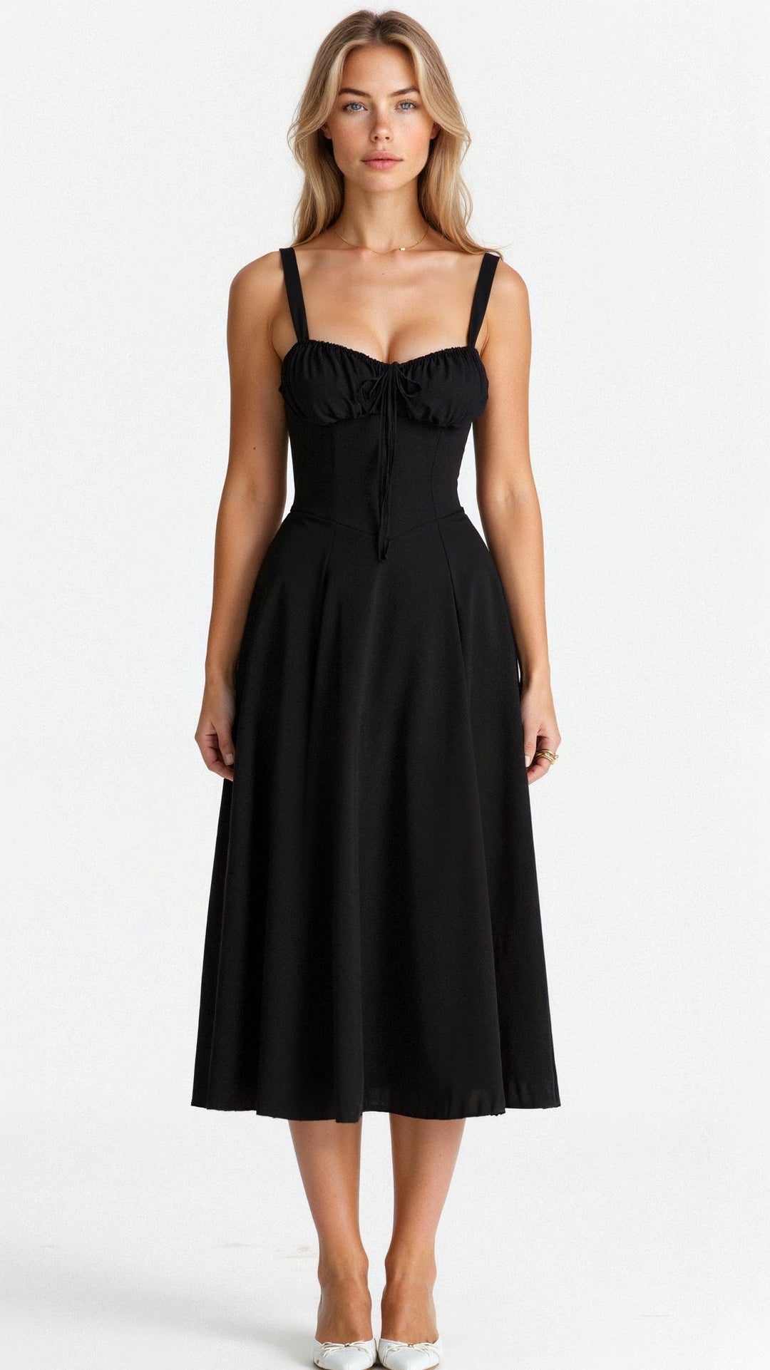 Kiana Waist-Defined Dress
