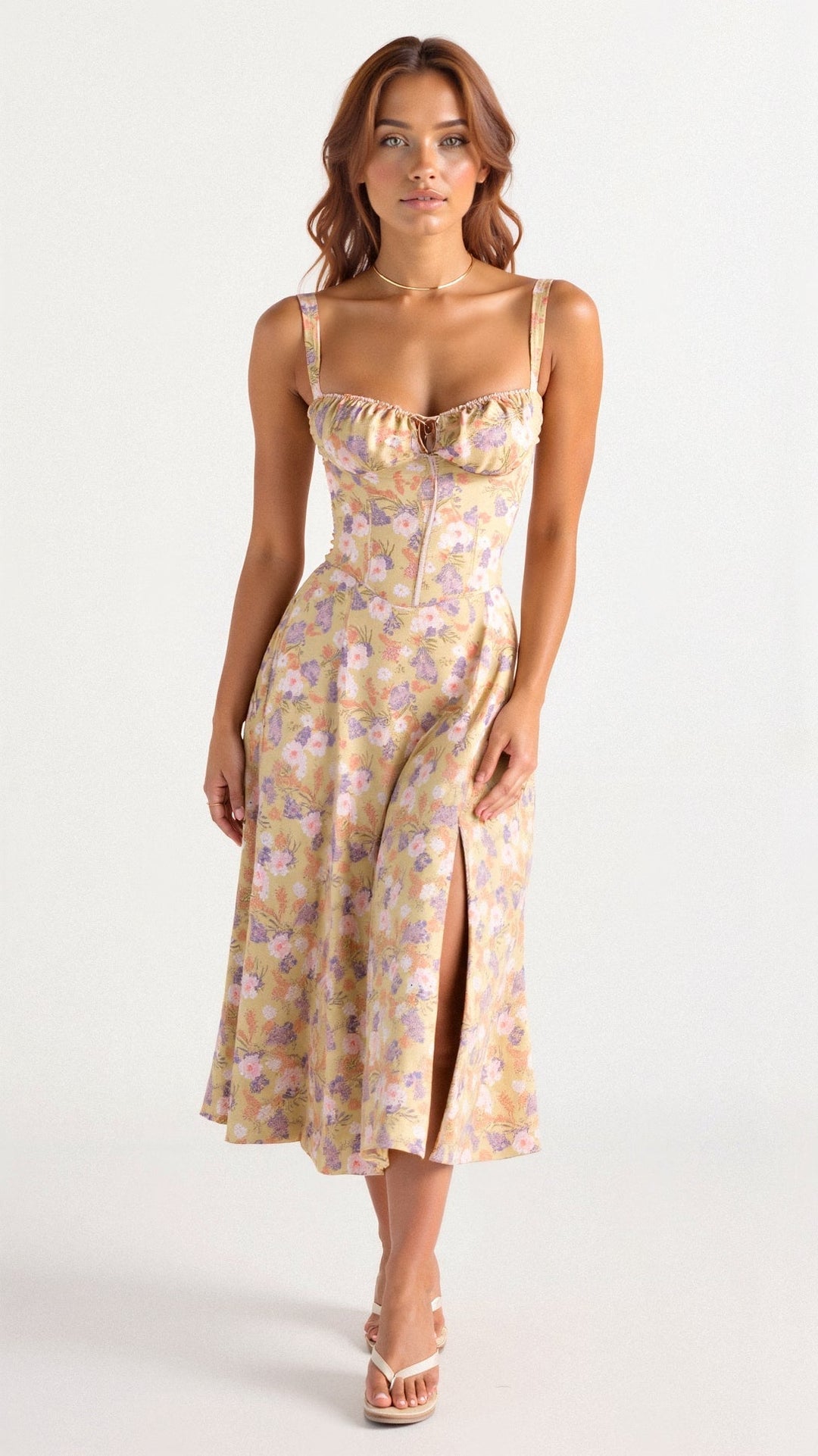 Kiana Waist-Defined Dress
