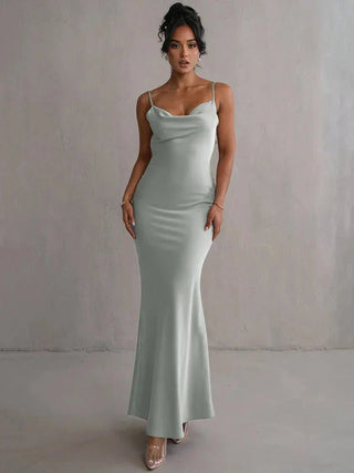 Nina Luxe Ruffled Party Dress