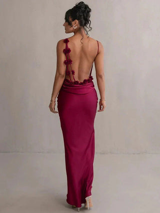 Nina Luxe Ruffled Party Dress
